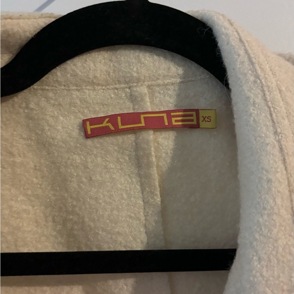 Kuna real alpaca wool cream jacket XS - Picture 2 of 4
